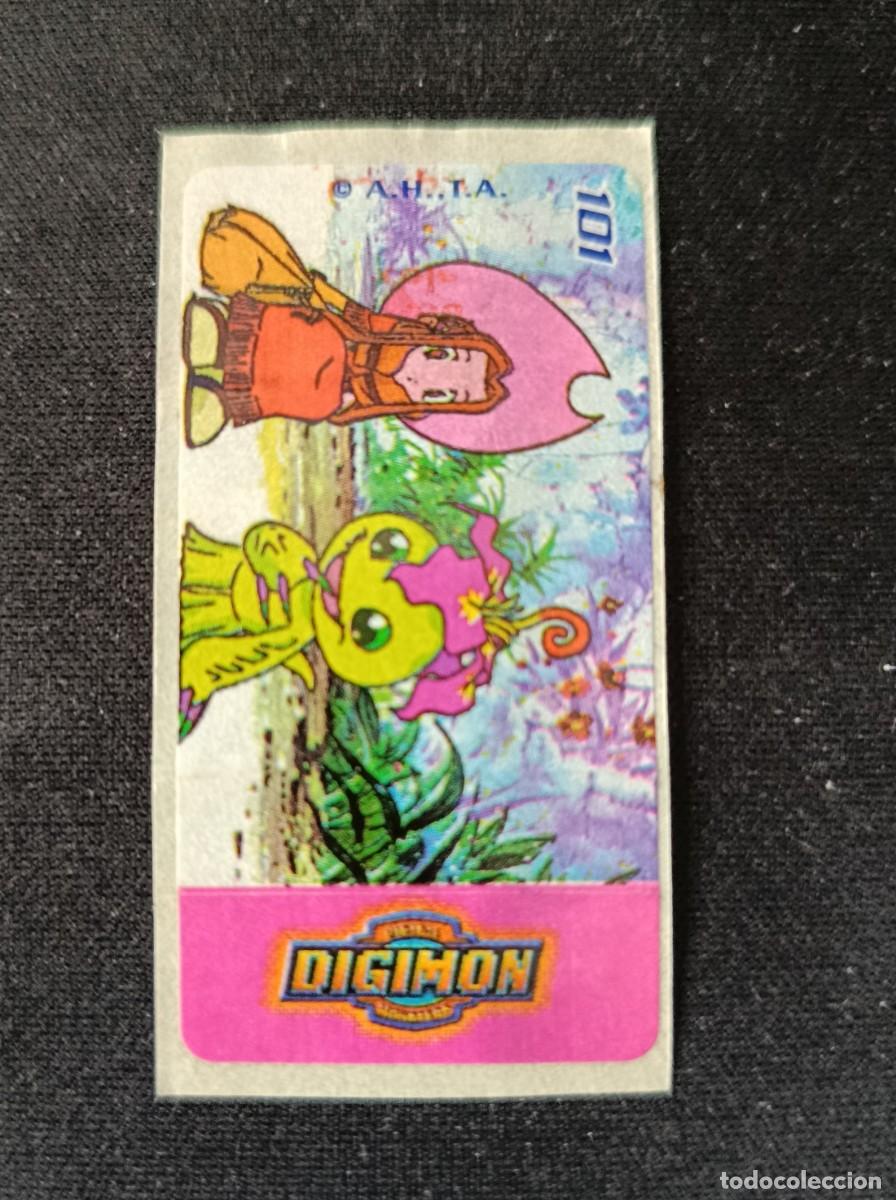 Pegatinas de colecci&oacute;n: PEGATINA CHICLE DIGIMON 101