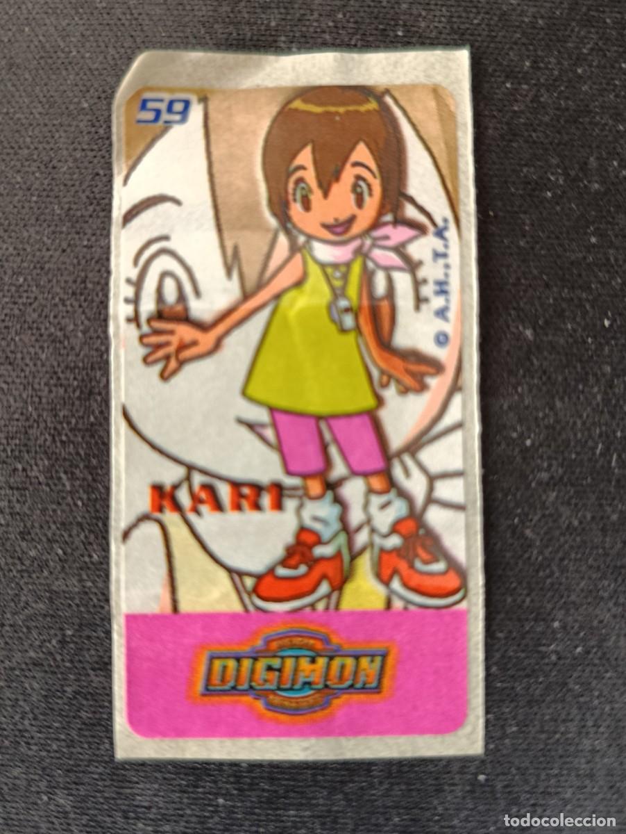 Pegatinas de colecci&oacute;n: PEGATINA CHICLE DIGIMON 59