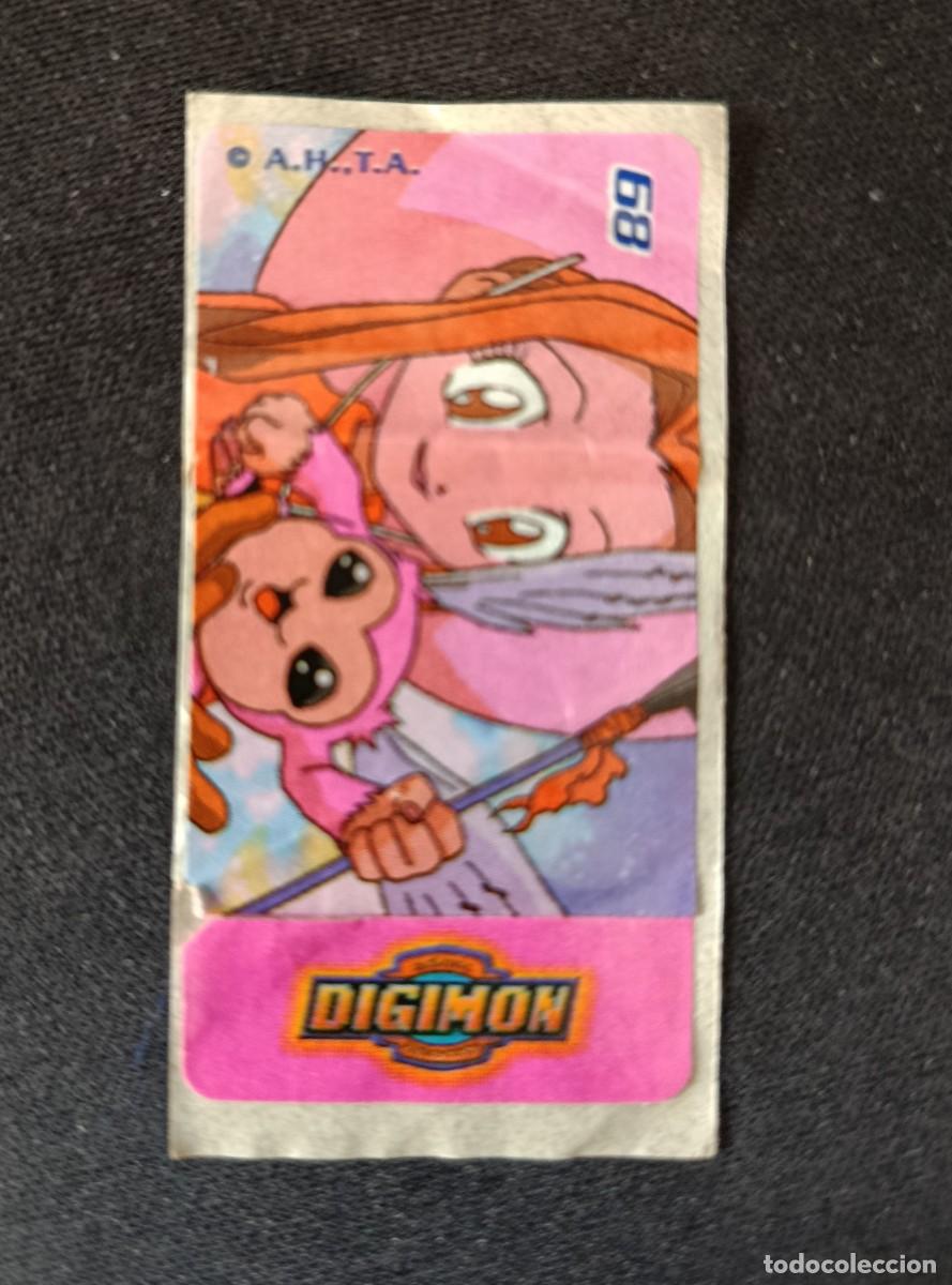 Pegatinas de colecci&oacute;n: PEGATINA CHICLE DIGIMON 68