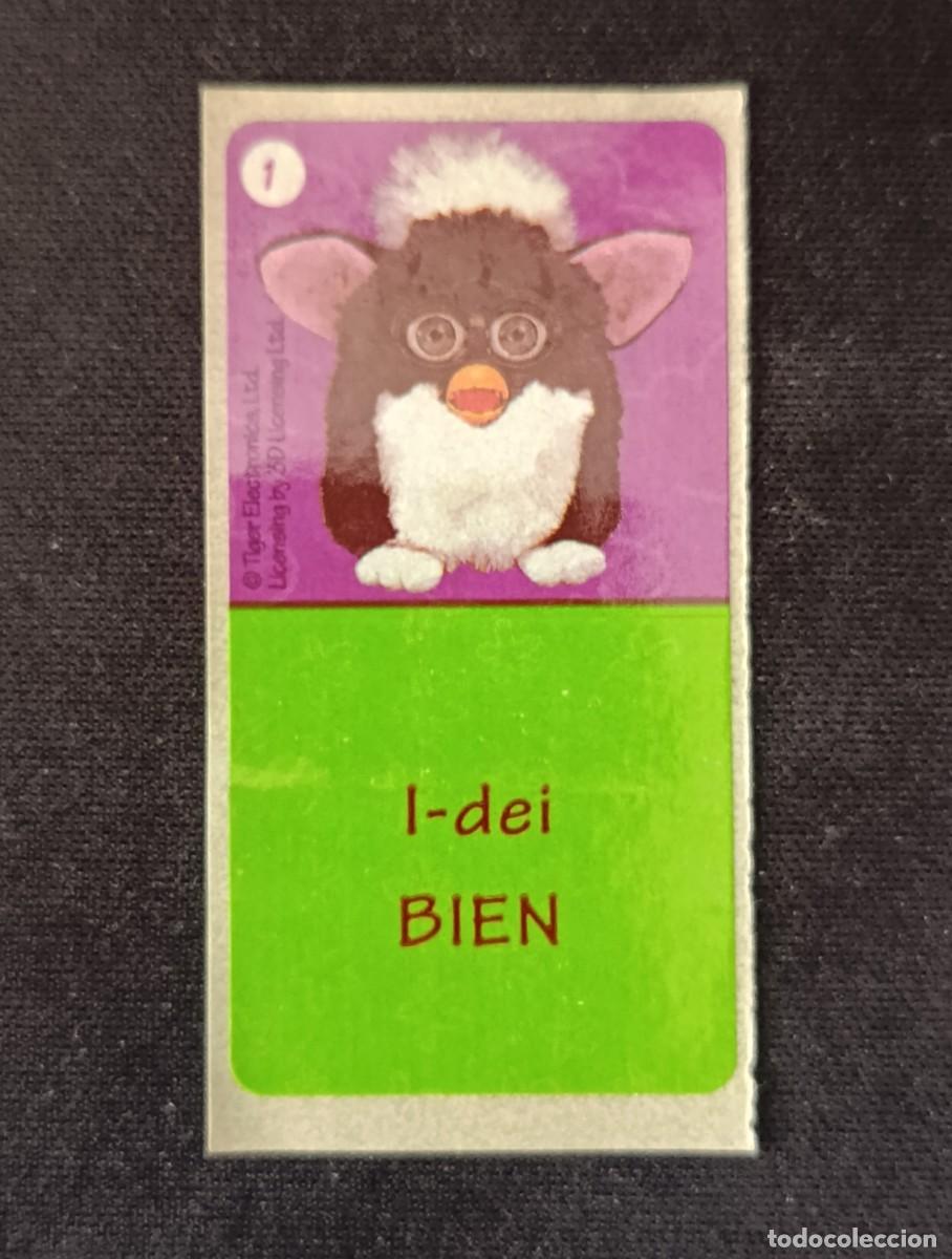 Pegatinas de colecci&oacute;n: PEGATINA CHICLE FURBY 1