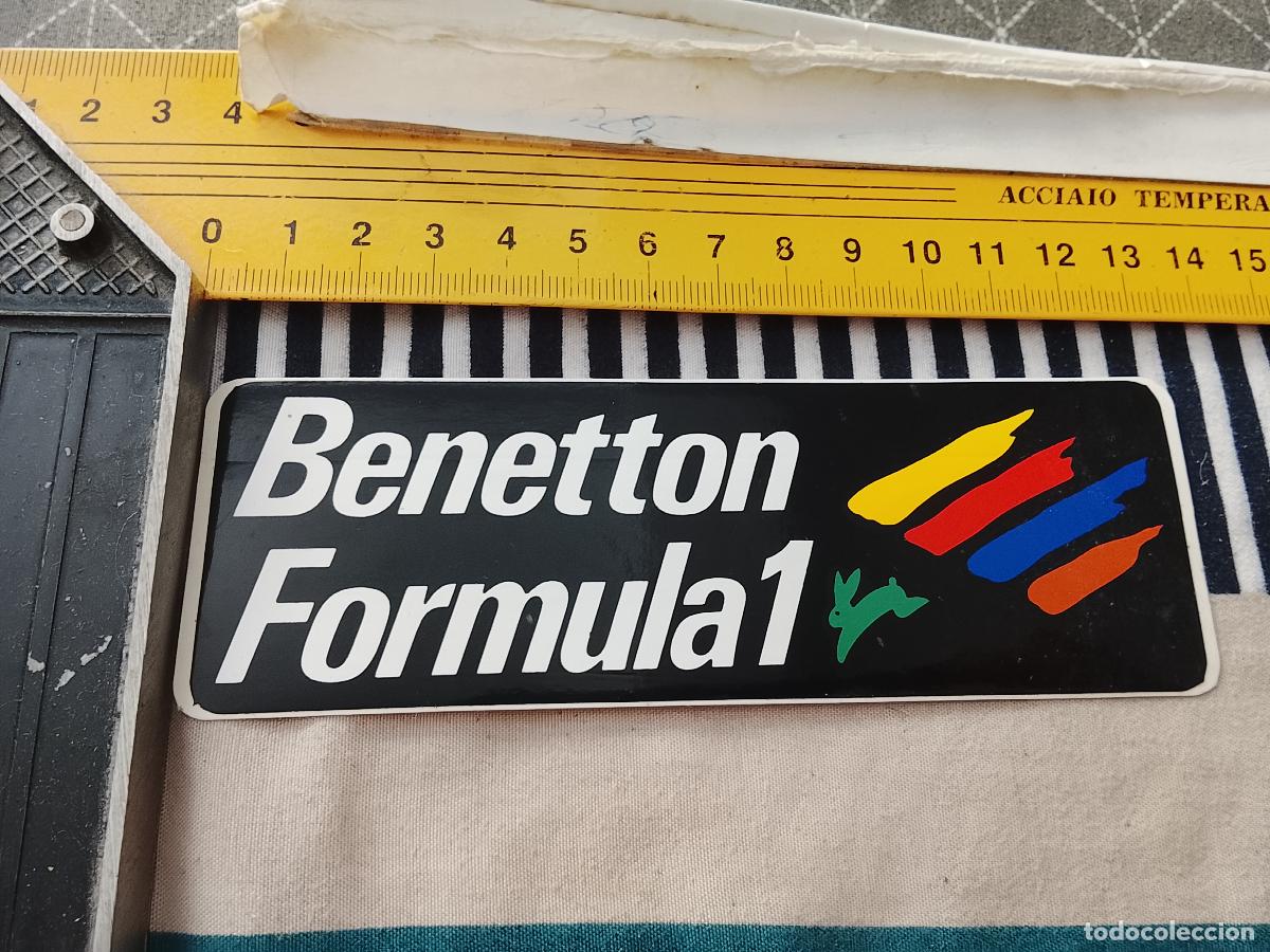 Pegatinas de colecci&oacute;n: PEGATINA BENETTON FORMULA 1