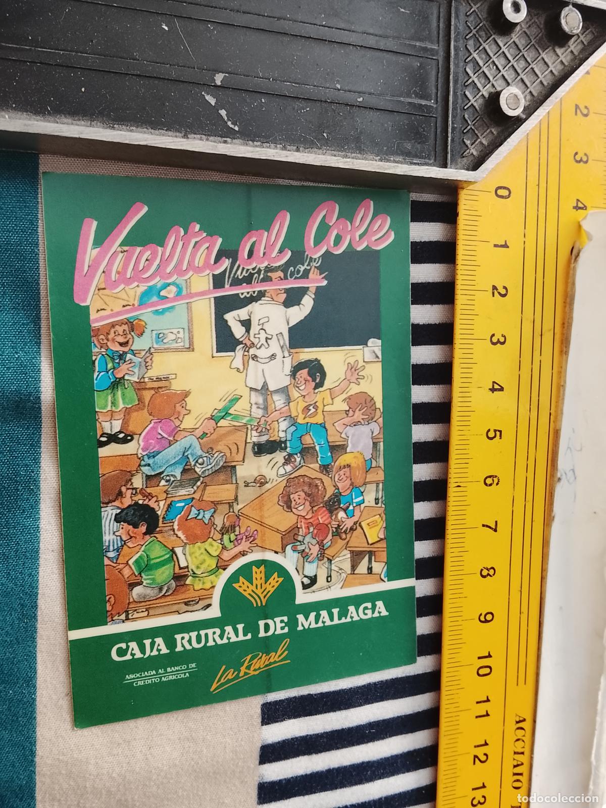 Pegatinas de colecci&oacute;n: PEGATINA VUELTA AL COLE CAJA RURAL DE MALAGA