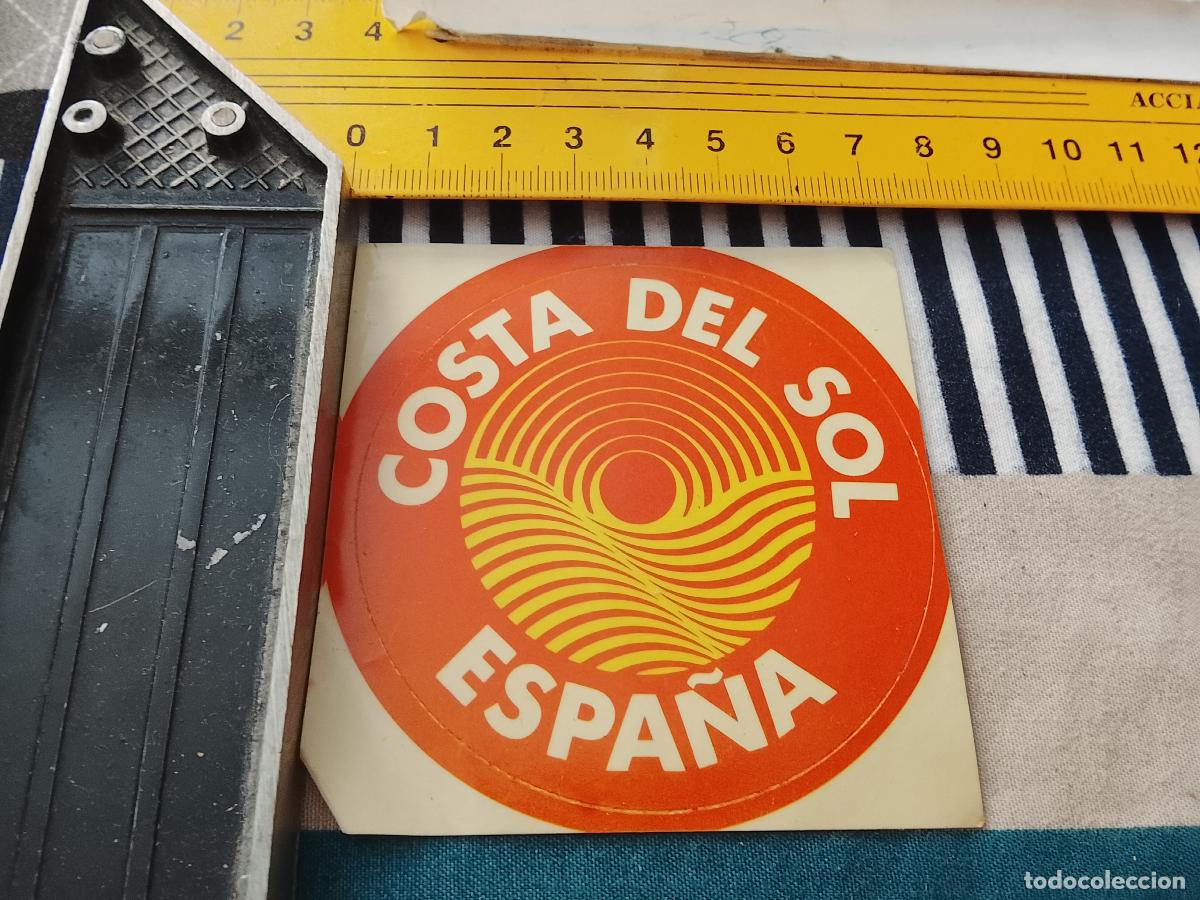 Pegatinas de colecci&oacute;n: PEGATINA PUBLICITARIA TURISMO COSTA DEL SOL