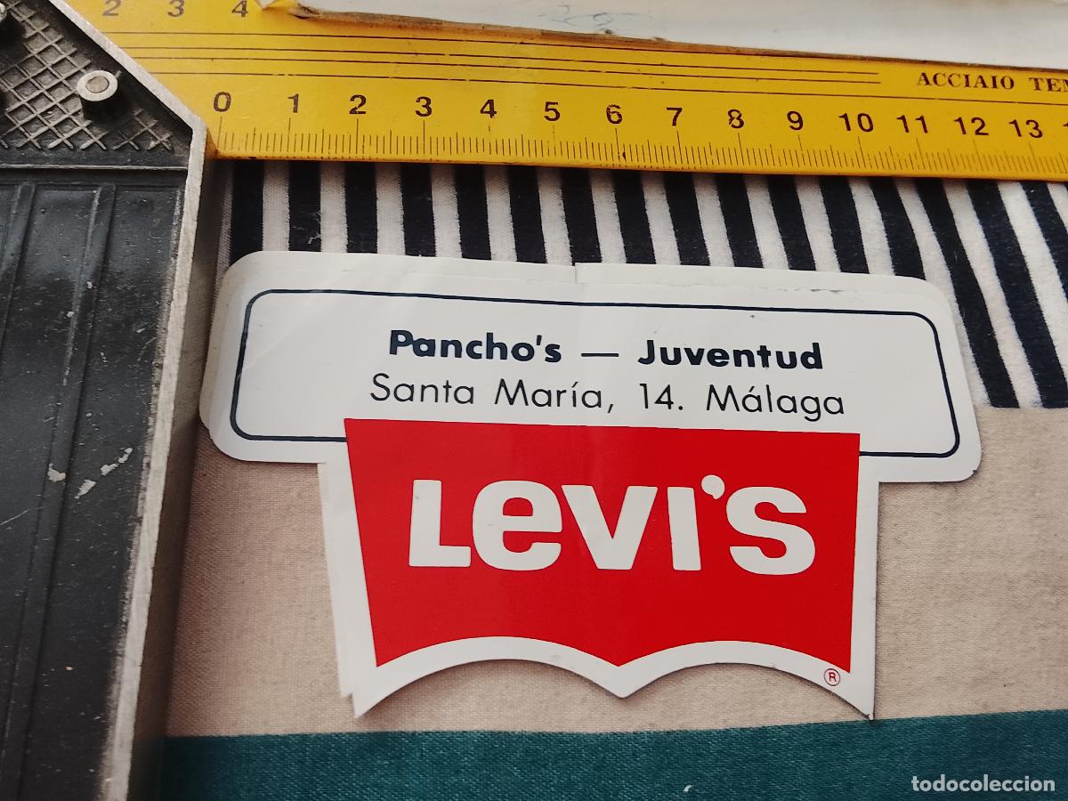 Pegatinas de colecci&oacute;n: PEGATINA PUBLICITARIA LEVI&acute;S
