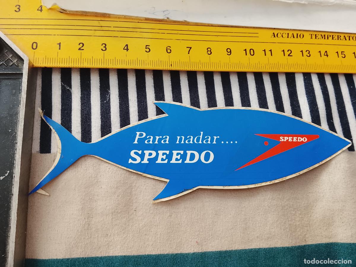 Pegatinas de colecci&oacute;n: PEGATINA PUBLICITARIA PARA NADAR SPEEDO