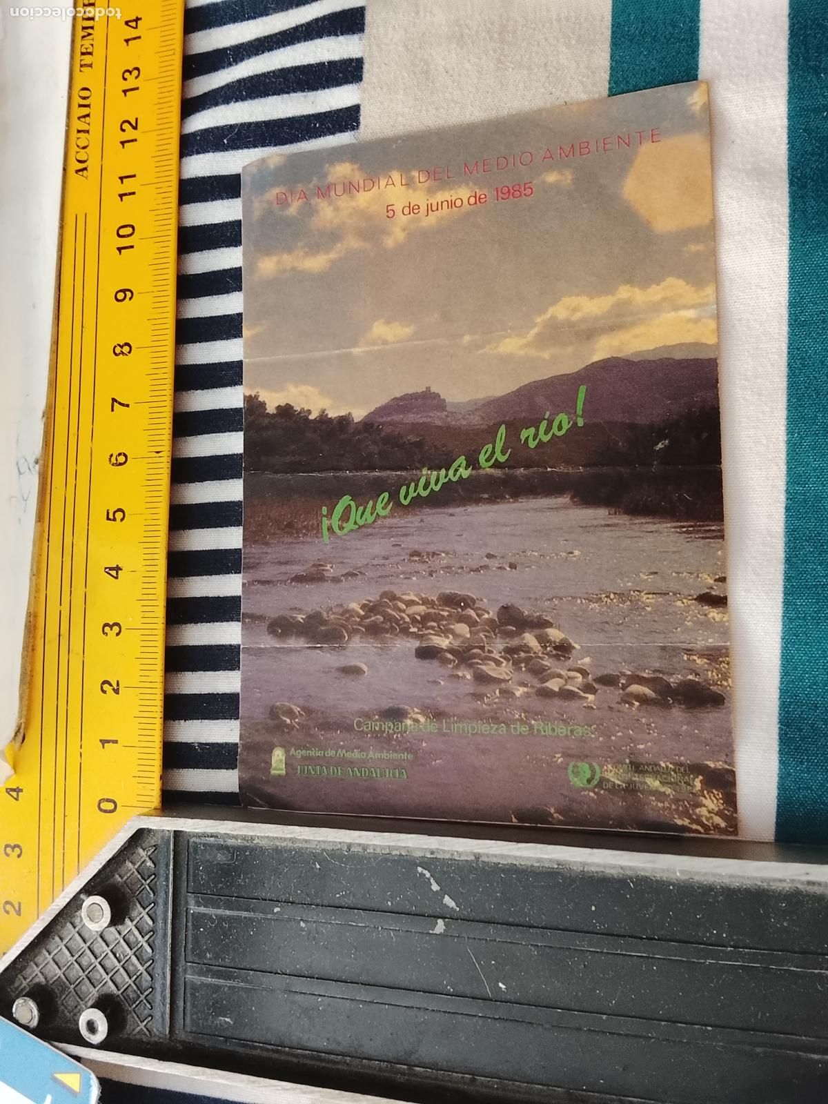 Pegatinas de colecci&oacute;n: PEGATINA PUBLICITARIA ECOLOGISTA QUE VIVA EL RIO
