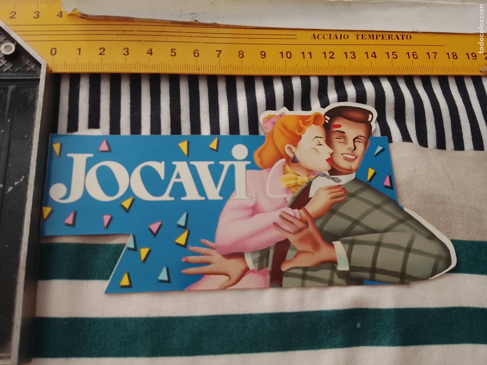 Pegatinas de colecci&oacute;n: PEGATINA PUBLICITARIA JOCAVI