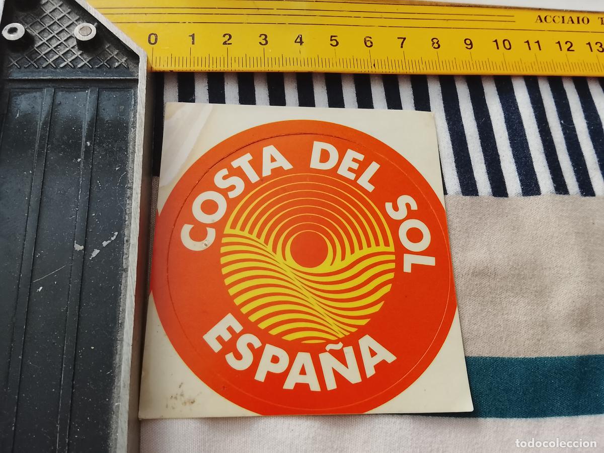Pegatinas de colecci&oacute;n: PEGATINA PUBLICITARIA TURISMO COSTA DEL SOL
