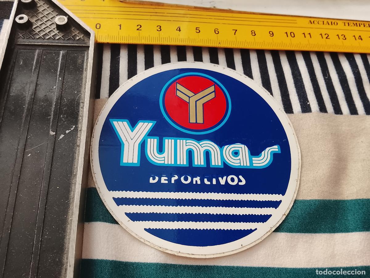 Pegatinas de colecci&oacute;n: PEGATINA PUBLICITARIA DEPORTE YUMAS ZAPATILLAS