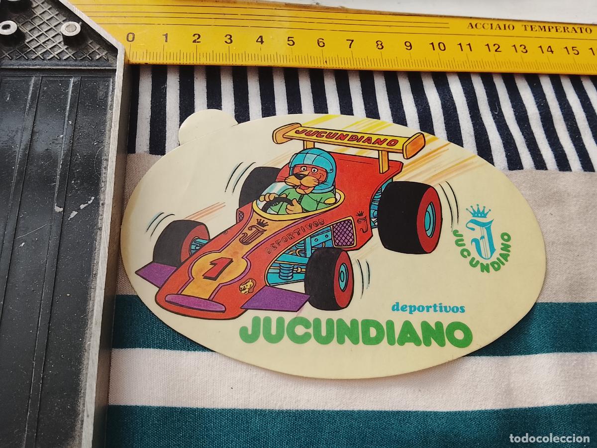 Pegatinas de colecci&oacute;n: PEGATINA PUBLICITARIA DEPORTIVOS JUCUNDIANO DEPORTES