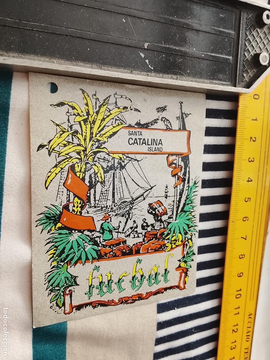 Pegatinas de colecci&oacute;n: PEGATINA PUBLICITARIA SANTA CATALINA FURBAL ISLAND