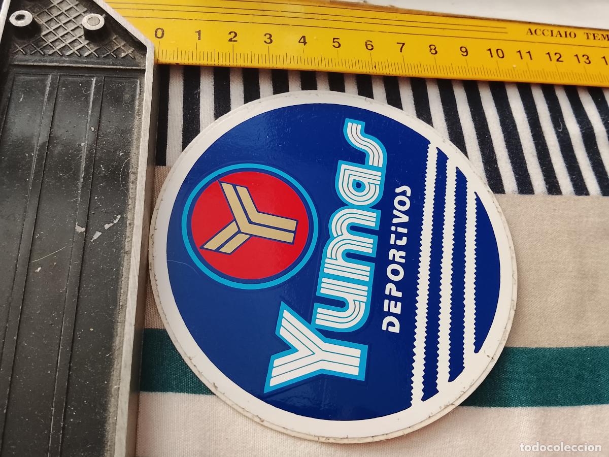 Pegatinas de colecci&oacute;n: PEGATINA PUBLICITARIA ZAPATOS - DEPORTIVOS YUMAS