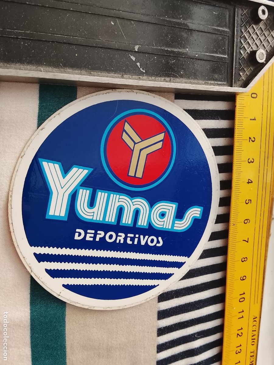 Pegatinas de colecci&oacute;n: PEGATINA PUBLICITARIA ZAPATOS - DEPORTIVOS YUMAS
