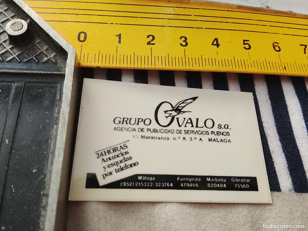 Pegatinas de colecci&oacute;n: PEGATINA PUBLICITARIA AGENCIA DE PUBLICIDAD MALAGA