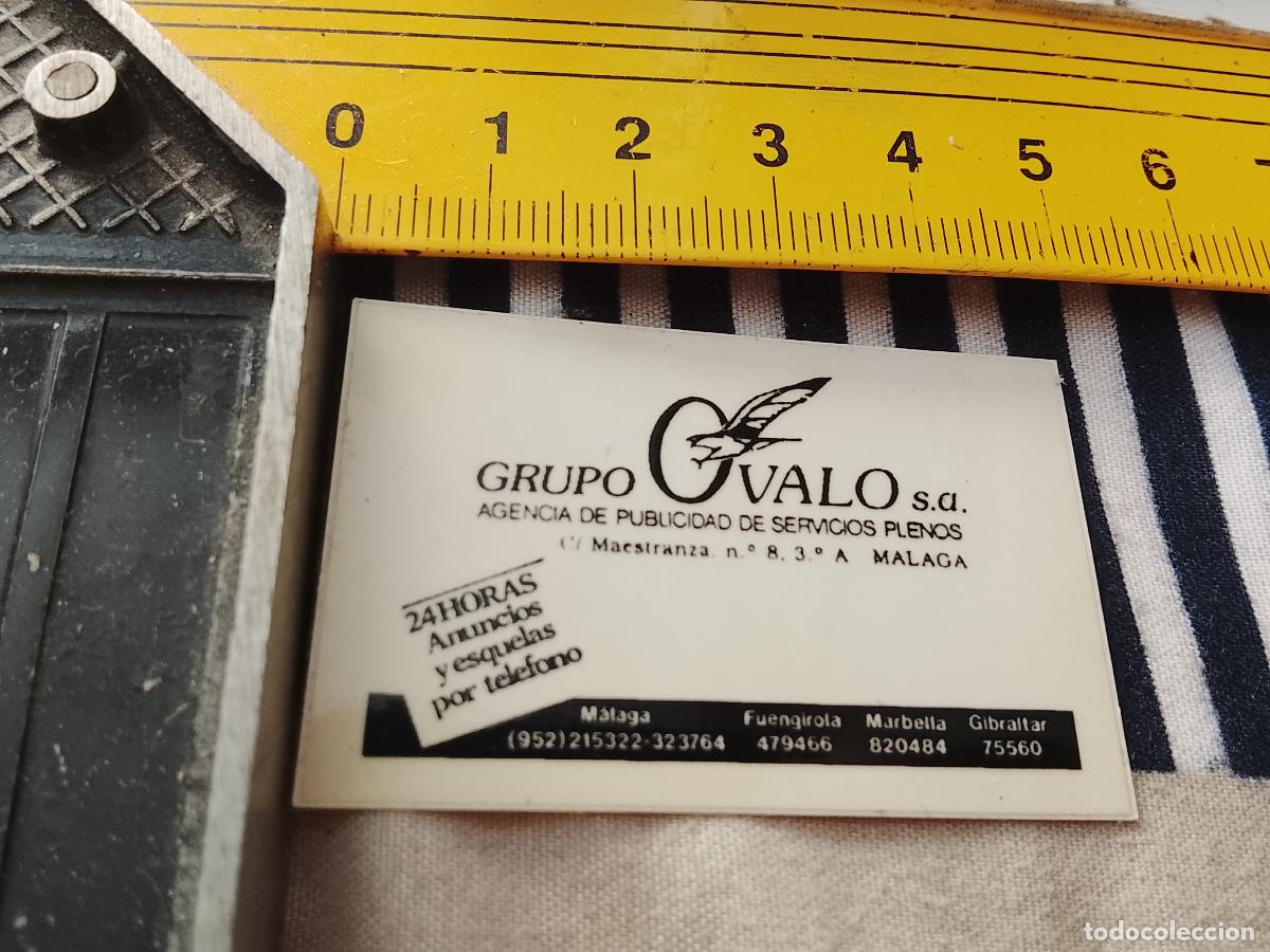 Pegatinas de colecci&oacute;n: PEGATINA PUBLICITARIA AGENCIA DE PUBLICIDAD MALAGA