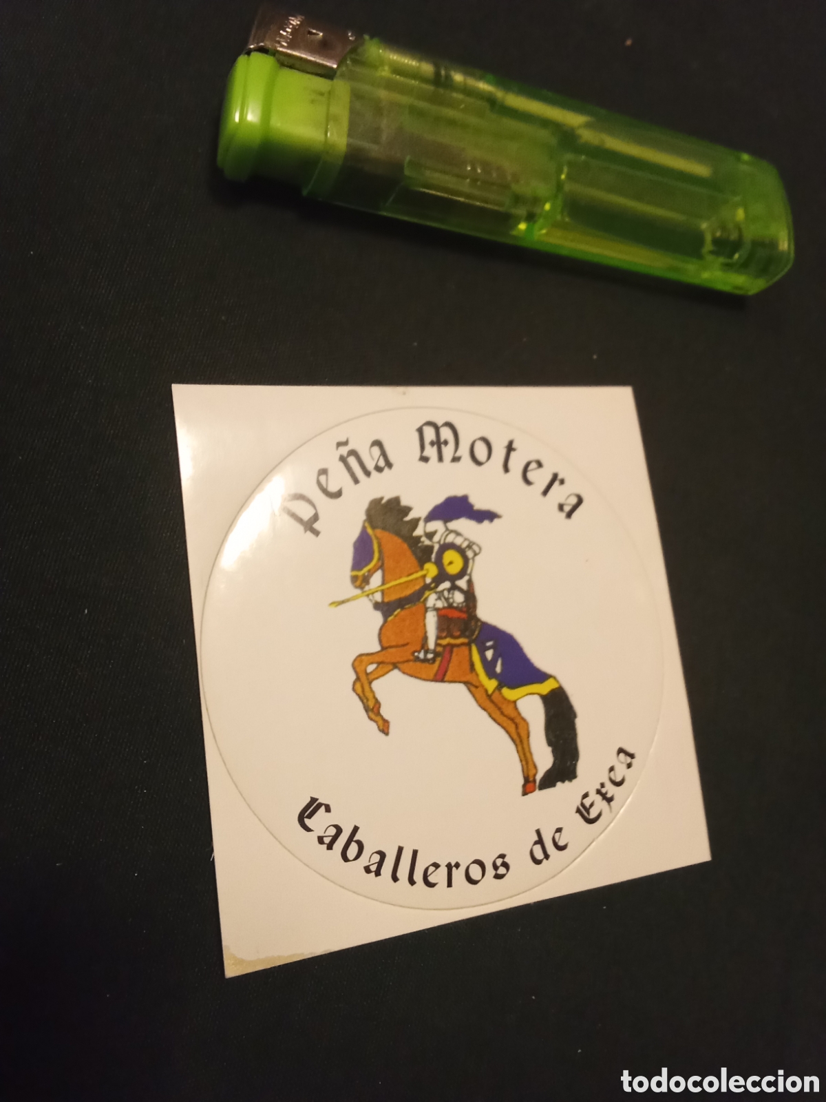 Pegatinas de colecci&oacute;n: PEGATINA DEL MOTOCLUB LOS CABALLEROS DE EJEA