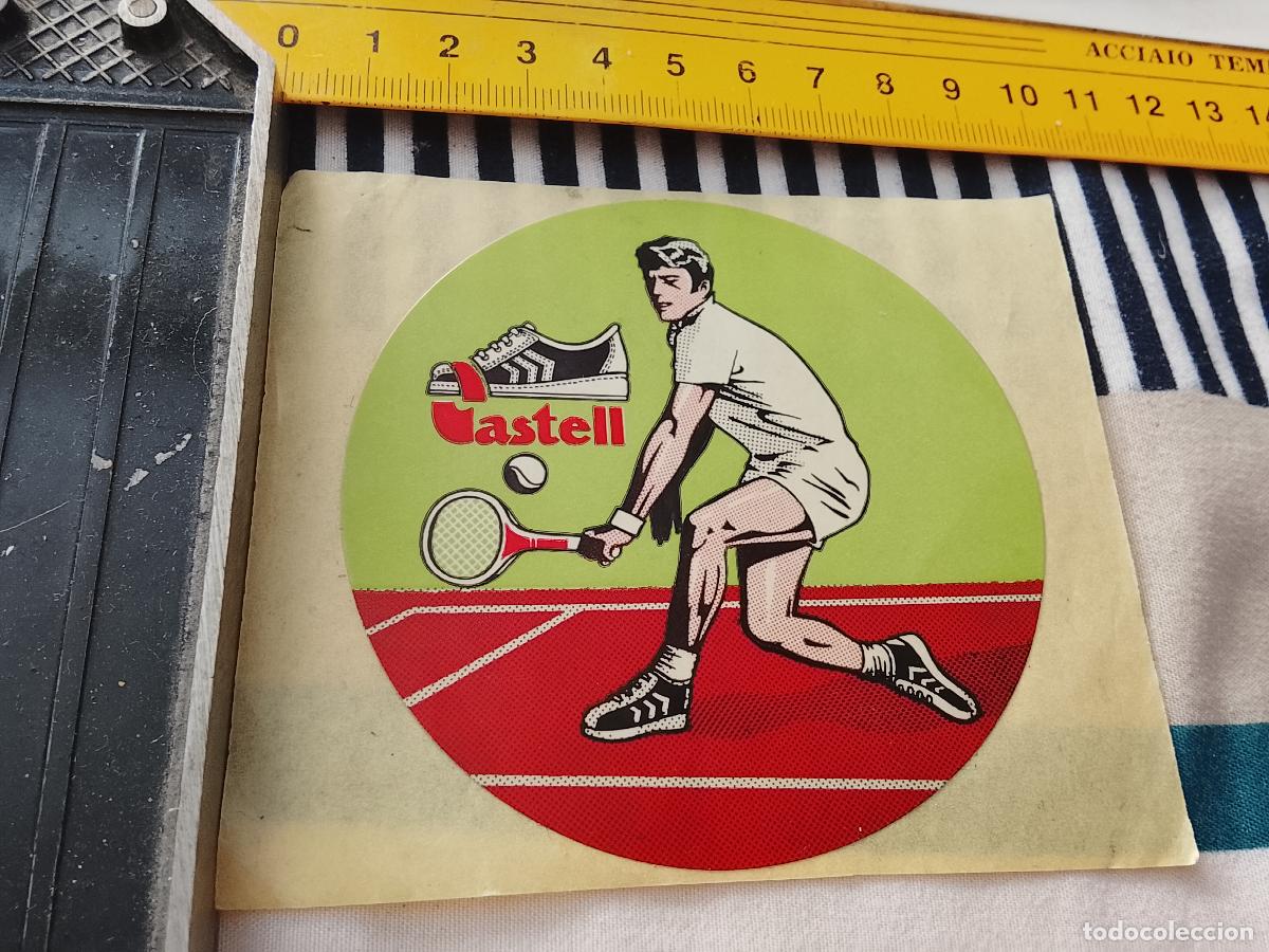 Pegatinas de colecci&oacute;n: PEGATINA PUBLICITARIA DEPORTIVAS CASTELL