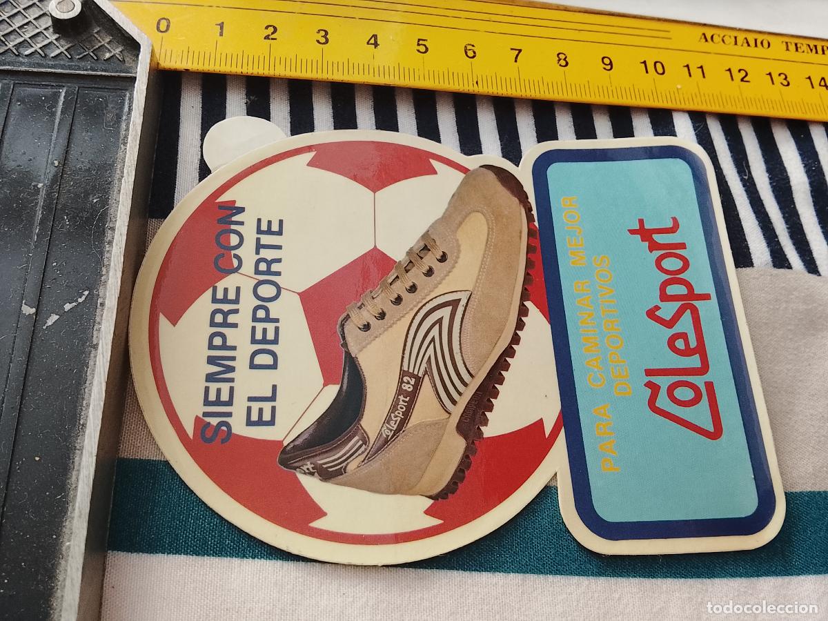 Pegatinas de colecci&oacute;n: PEGATINA PUBLICITARIA DEPORTIVAS COLESPORT