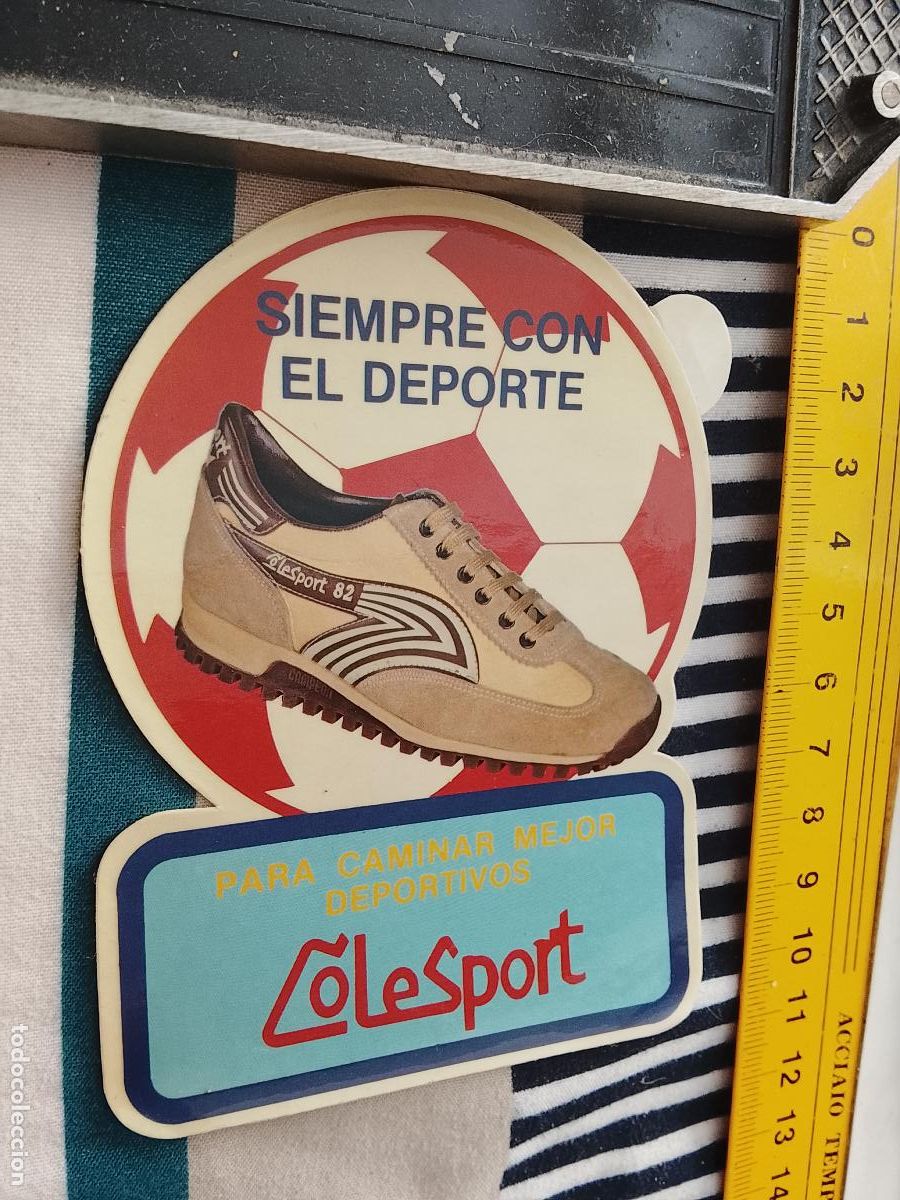 Pegatinas de colecci&oacute;n: PEGATINA PUBLICITARIA DEPORTIVAS COLESPORT