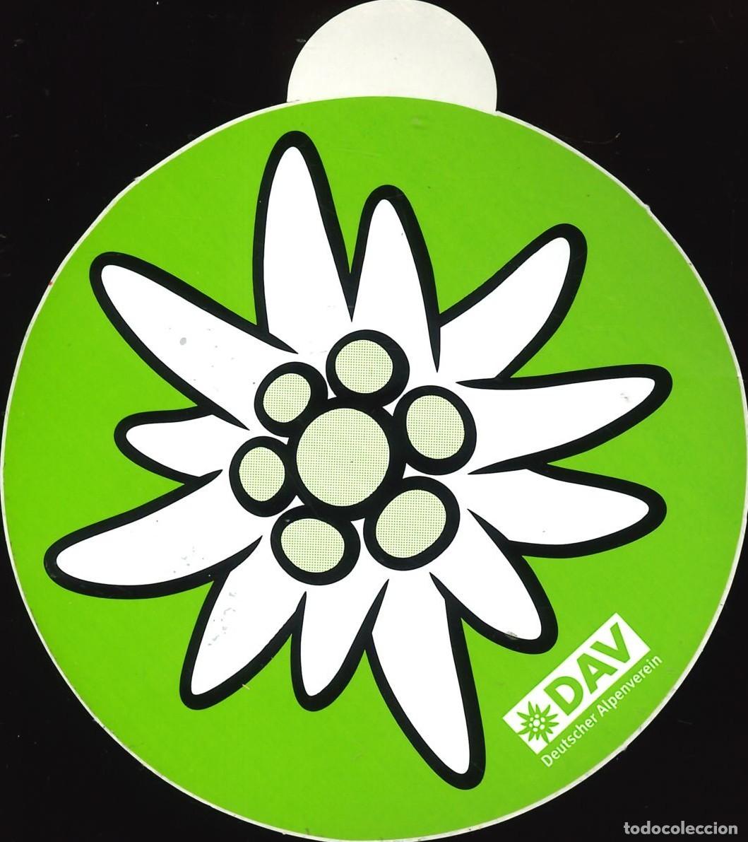 Pegatinas de colecci&oacute;n: PEGATINA - ADHESIVO - EXTRANJERAS - ALEMANIA - DAV - CLUB ALPINO DEUTSCHER ALPENVEREIN
