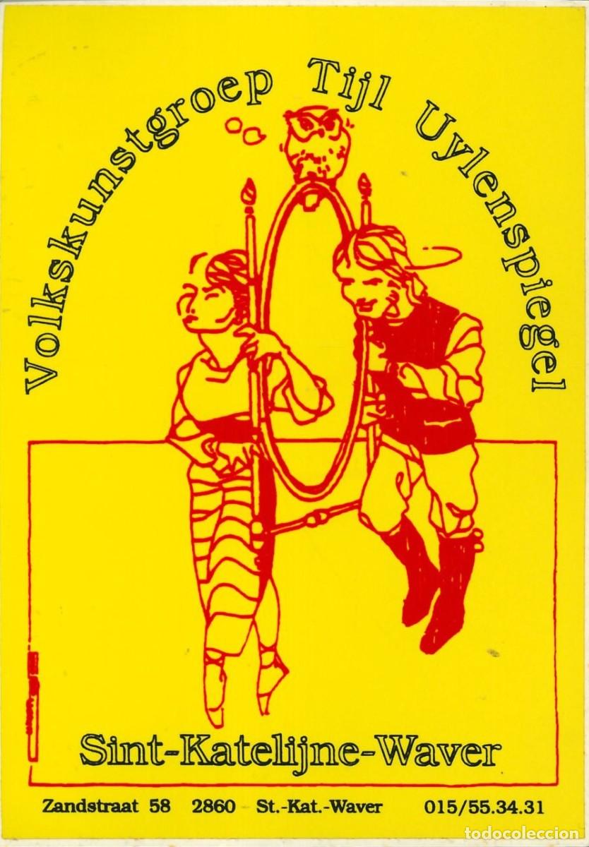 Pegatinas de colecci&oacute;n: PEGATINA - ADHESIVO - EXTRANJERAS - BELGICA - SINT-KATELIJNE-WAVER