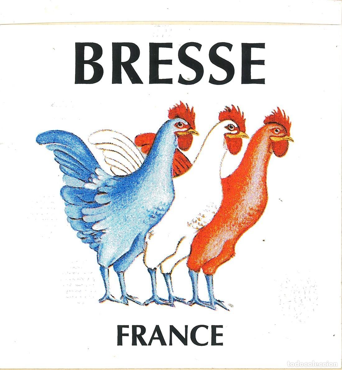 Pegatinas de colecci&oacute;n: PEGATINA - ADHESIVO - EXTRANJERAS - FRANCIA - BRESSE FRANCE