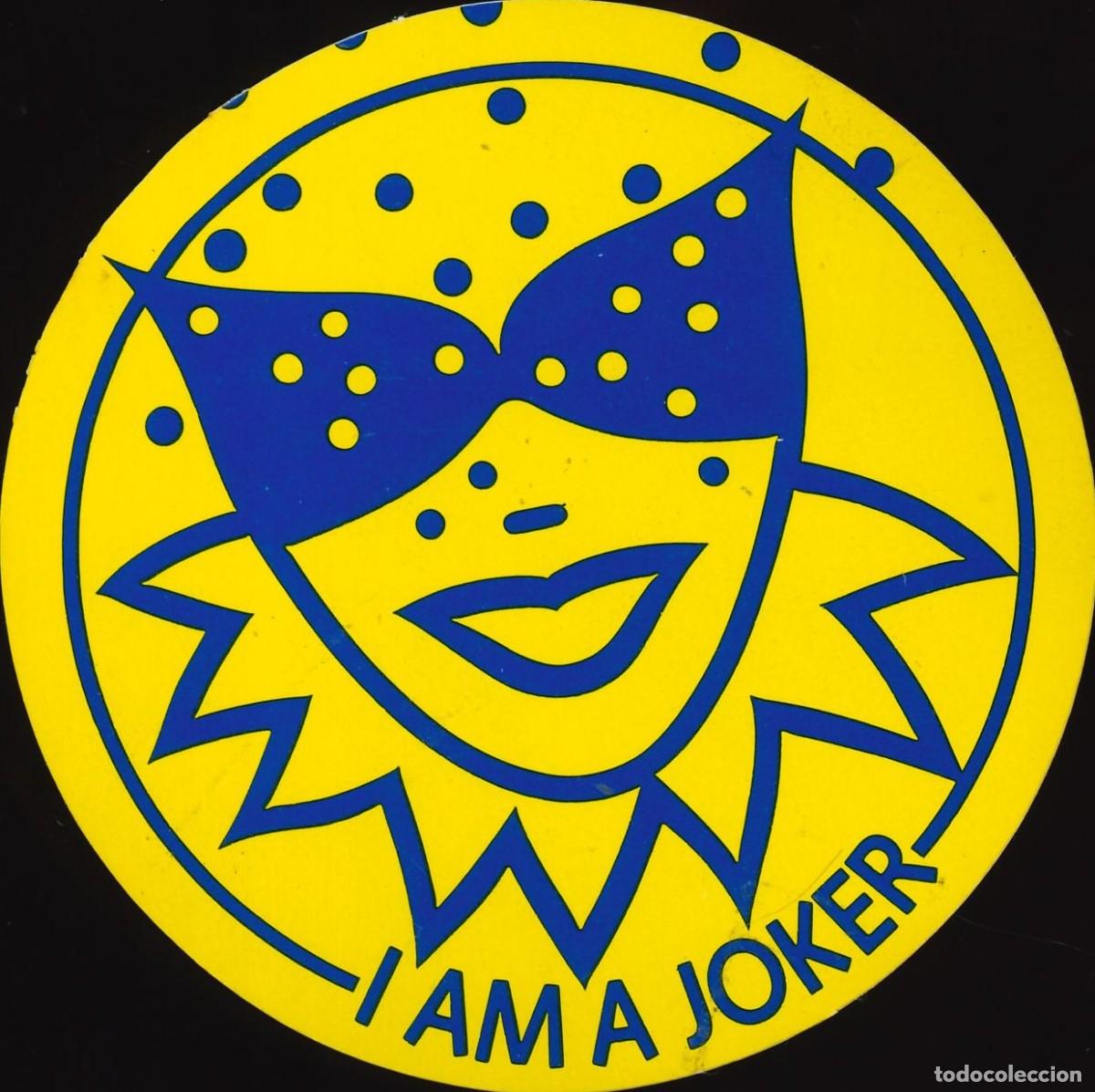 Pegatinas de colecci&oacute;n: PEGATINA - ADHESIVO - EXTRANJERAS - GRAN BRETA&Ntilde;A - I AM A JOKER
