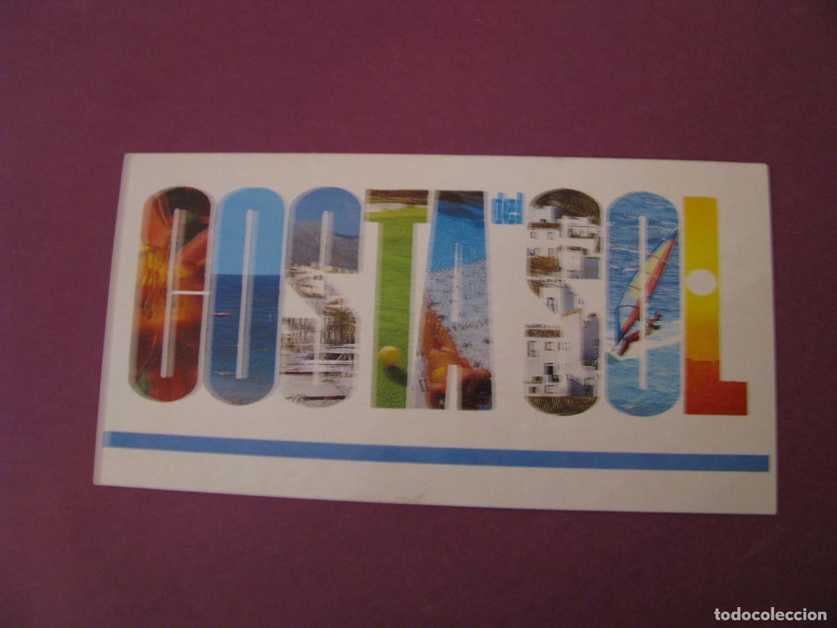 Pegatinas de colecci&oacute;n: PEGATINA COSTA DEL SOL. 9,5X5 CM