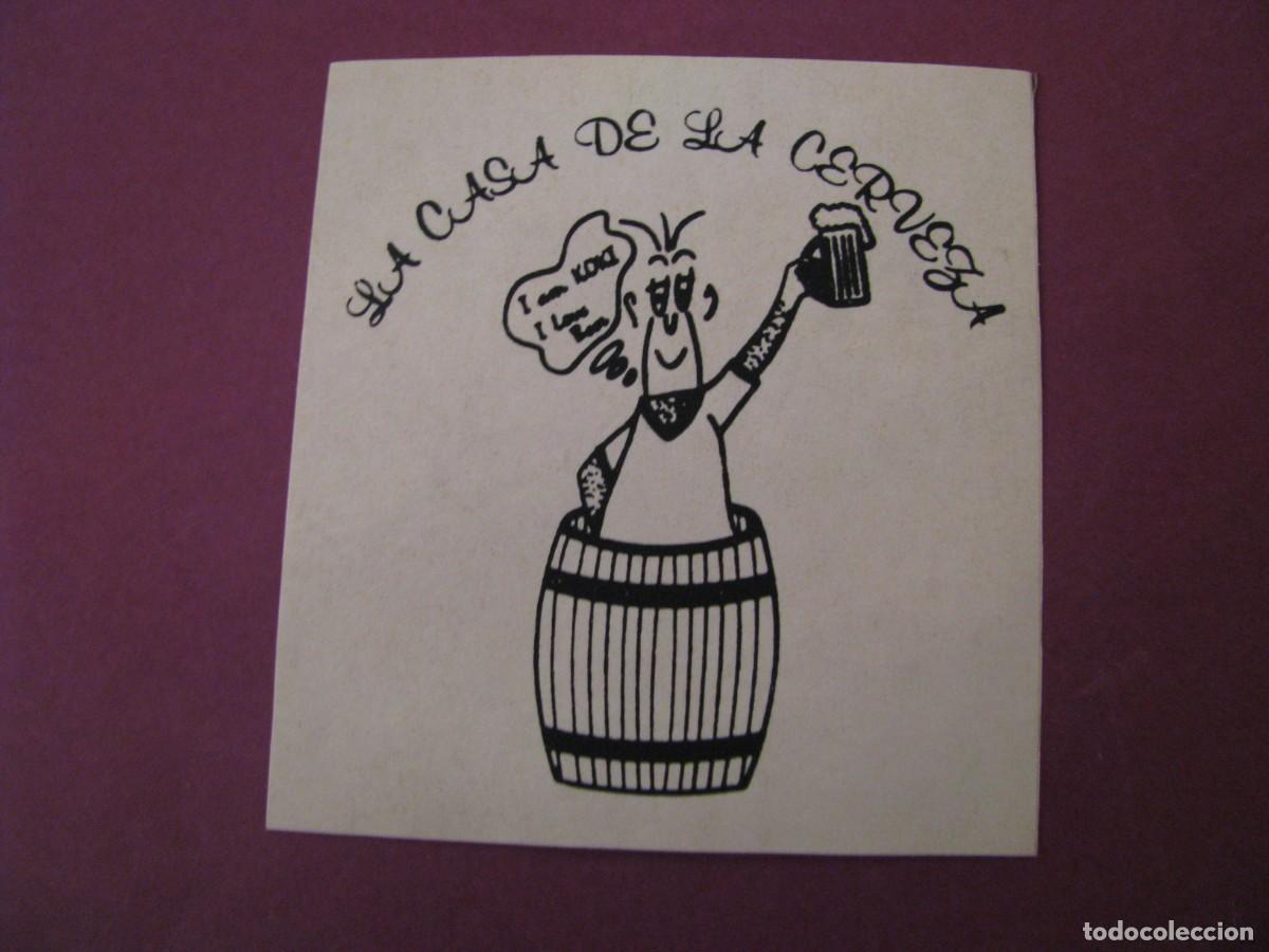 Pegatinas de colecci&oacute;n: PEGATINA LA CASA DE LA CEREVZA. 6,5X7 CM