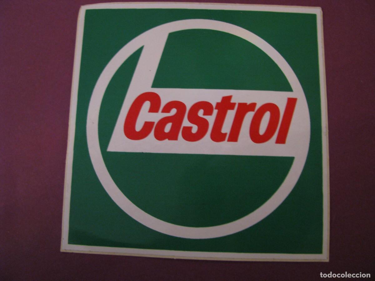 Pegatinas de colecci&oacute;n: PEGATINA CASTROL. 12,5X12,5 CM