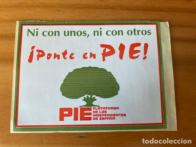 Pegatinas de colecci&oacute;n: PEGATINA &iexcl;PONTE EN PIE! PLATAFORMA DE INDEPENDIENTES DE ESPA&Ntilde;A