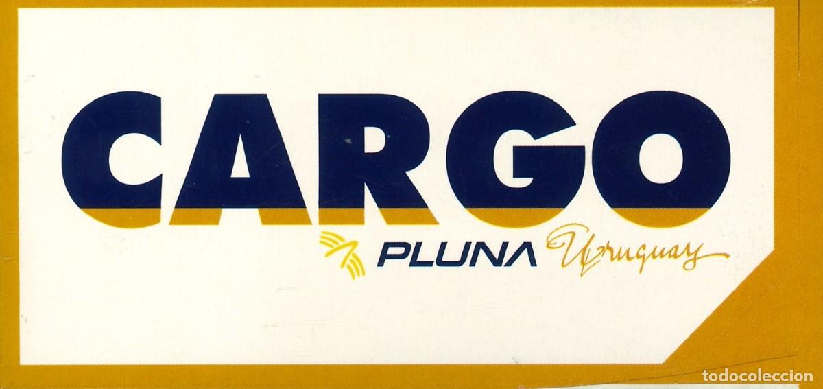 Pegatinas de colecci&oacute;n: PEGATINA - ADHESIVO - EXTRANJERAS - URUGUAY - CARGO PLUNA URUGUAY