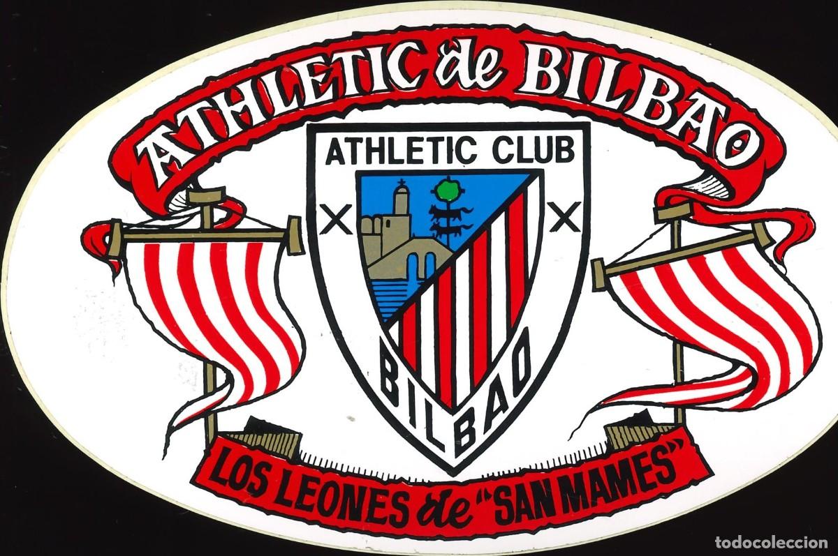 Pegatinas de colecci&oacute;n: PEGATINA - ADHESIVO - FUTBOL - ATHLETIC BILBAO - LOS LEONES DE &rdquo;SAN MAMES&rdquo;