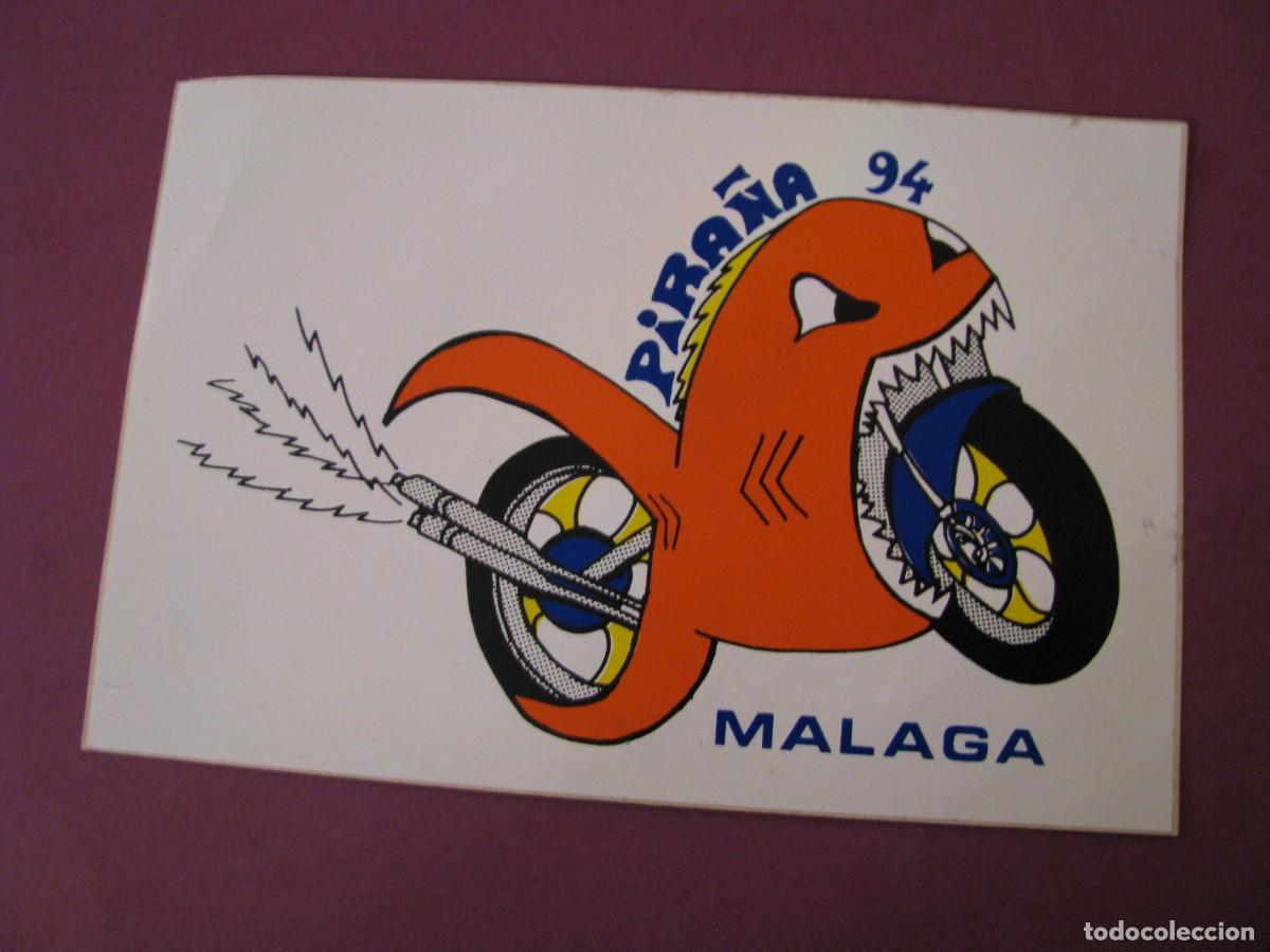 Pegatinas de colecci&oacute;n: PEGATINA MOTOTURISMO PIRA&Ntilde;A. 13X9 CM