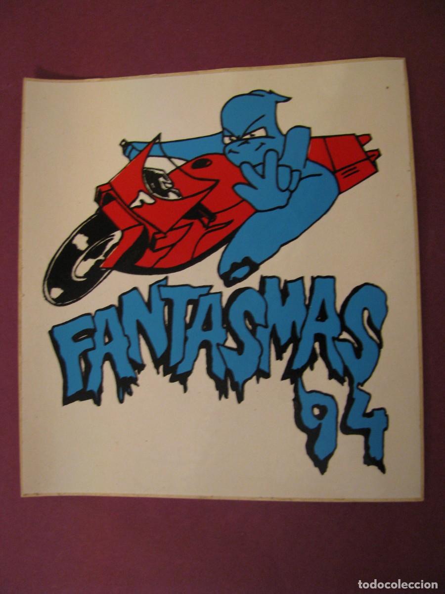 Pegatinas de colecci&oacute;n: PEGATINA MOTOS. FANTASMAS 94. 10,5X9,5 CM