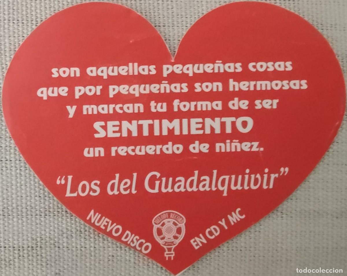 Pegatinas de colecci&oacute;n: ANTIGUA PEGATINA &rdquo;LOS DEL GUADALQUIVIR, DISCO SENTIMIENTO&rdquo;