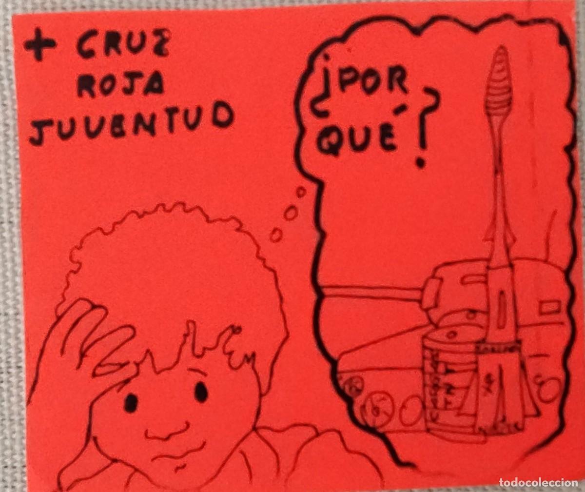 Pegatinas de colecci&oacute;n: ANTIGUA PEGATINA &rdquo;CRUZ ROJA JUVENTUD&rdquo;