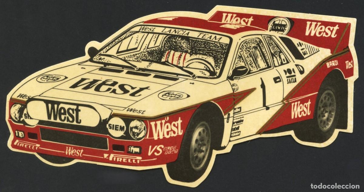 Pegatinas de colecci&oacute;n: AUTOMOVILISMO, PEGATINA, WEST LANCIA TEAM