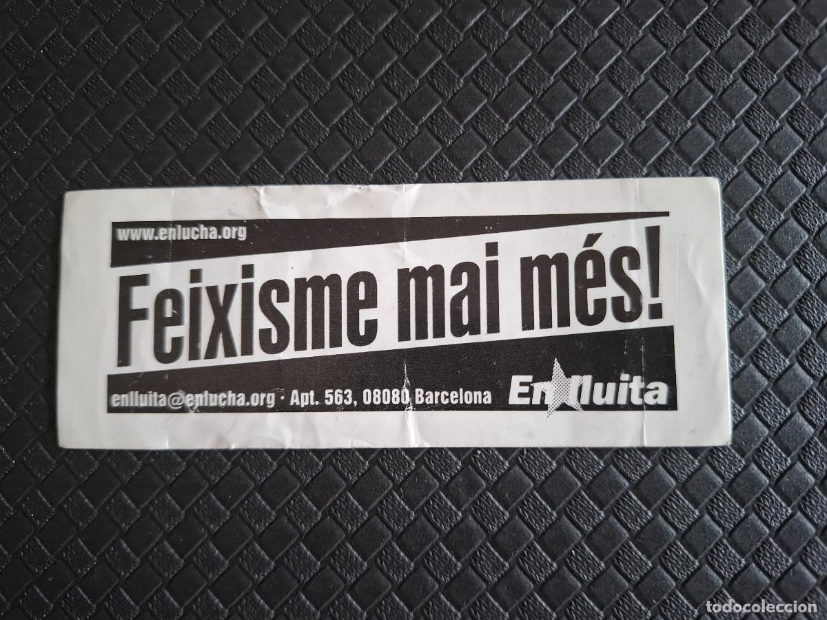 Pegatinas de colecci&oacute;n: Pegatina pol&iacute;tica nueva