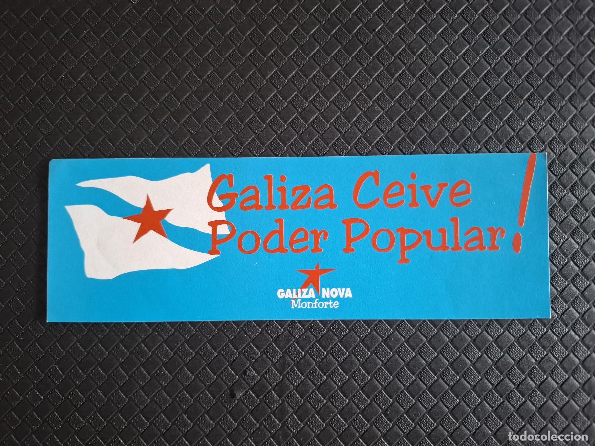 Pegatinas de colecci&oacute;n: Pegatina pol&iacute;tica nueva