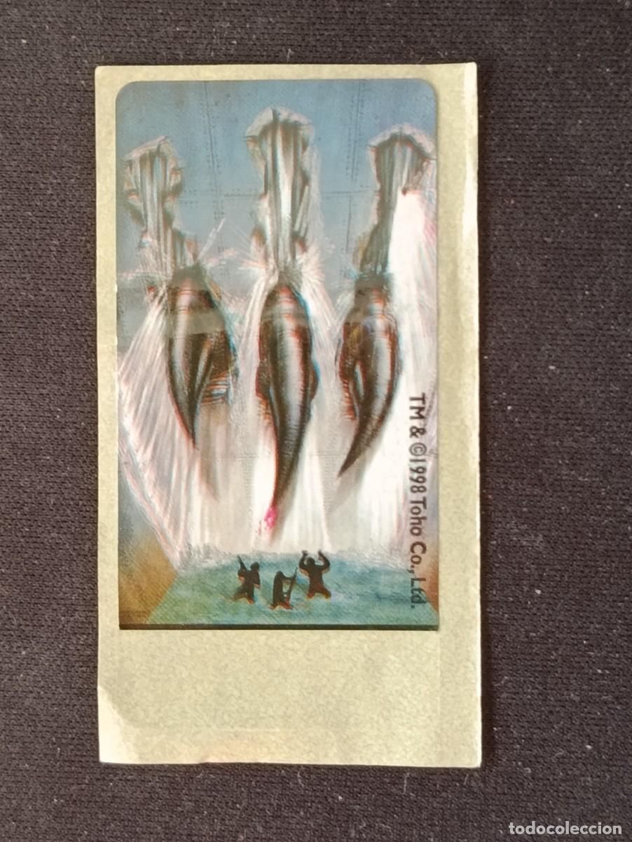 Pegatinas de colecci&oacute;n: PEGATINA CHICLE GODZILLA - Foto 1