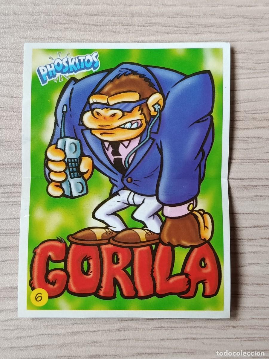 Pegatinas de colecci&oacute;n: PEGATINA PHOSKITOS GORILA