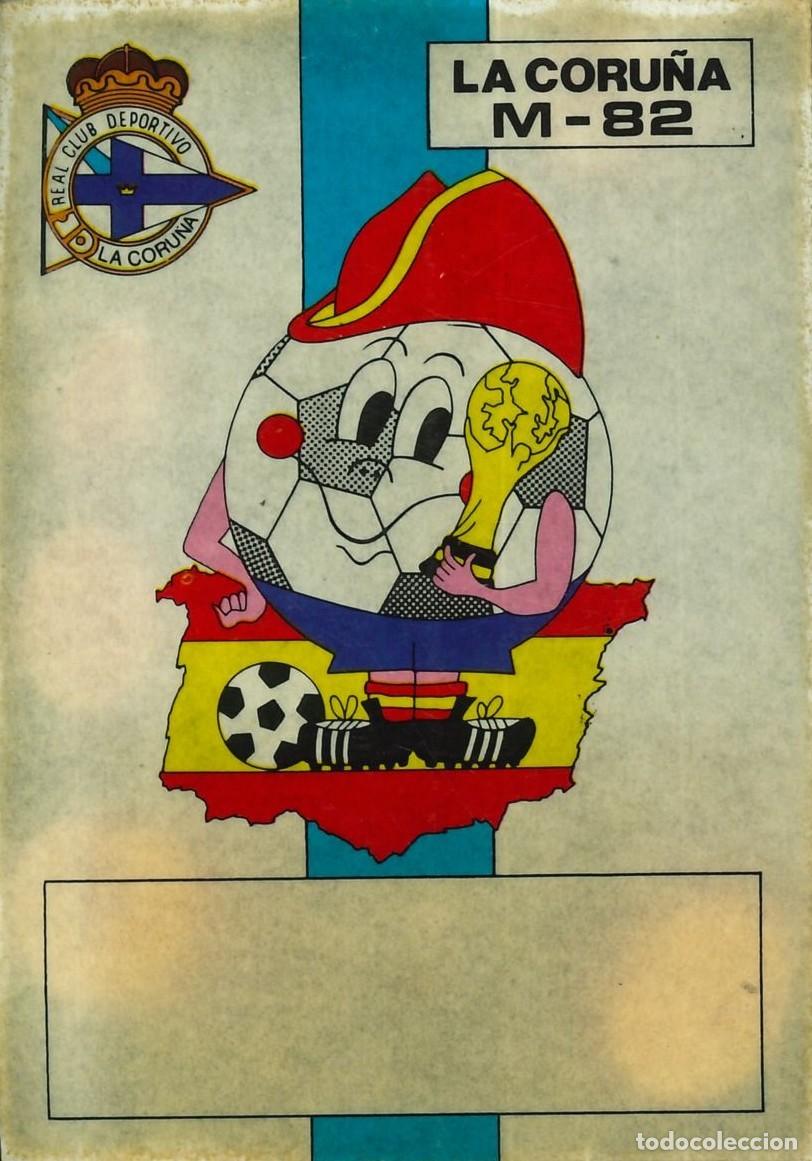 Pegatinas de colecci&oacute;n: PEGATINA - ADHESIVO - FUTBOL - DEPORTIVO CORU&Ntilde;A - DEPOR - MUNDIAL 1982 - 82 (SIN PARTE TRASERA)