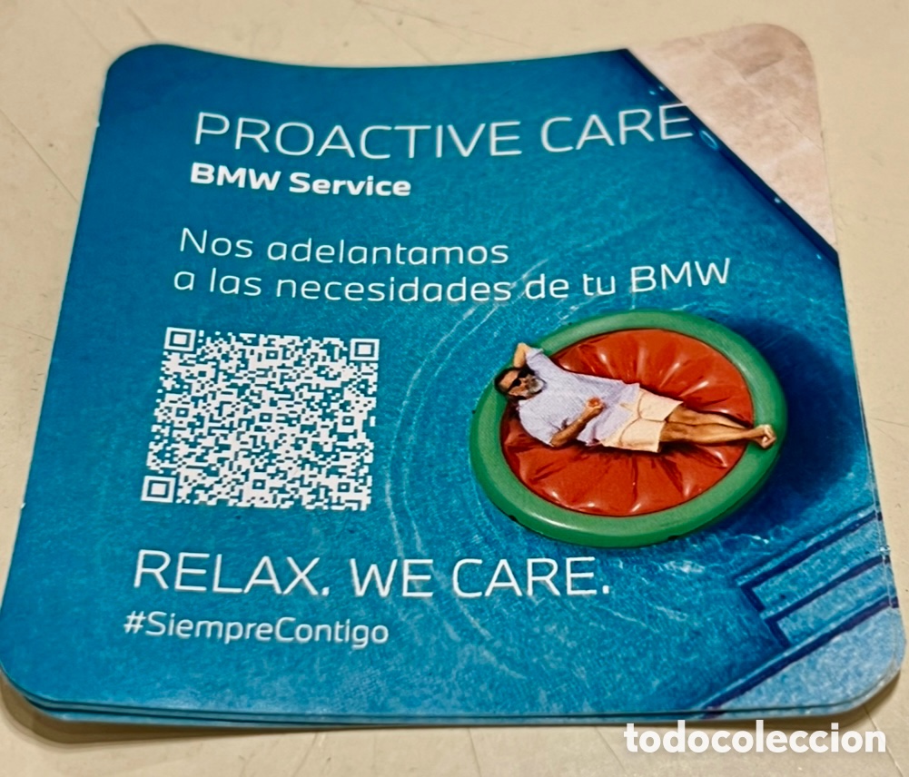 Pegatinas de colecci&oacute;n: Pegatina. Coches BMW. Proactive Care.