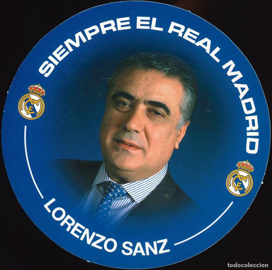Pegatinas de colecci&oacute;n: PEGATINA - ADHESIVO - F&Uacute;TBOL - REAL MADRID - LORENZO SANZ - SIEMPRE REAL MADRID