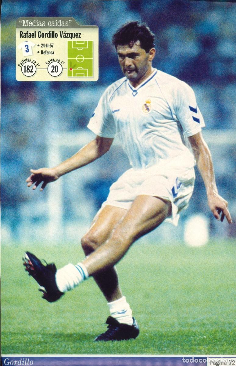 Pegatinas de colecci&oacute;n: PEGATINA - ADHESIVO - FUTBOL - REAL MADRID - RAFAEL GORDILLO - MEDIAS CAIDAS - P&Aacute;GINA 72
