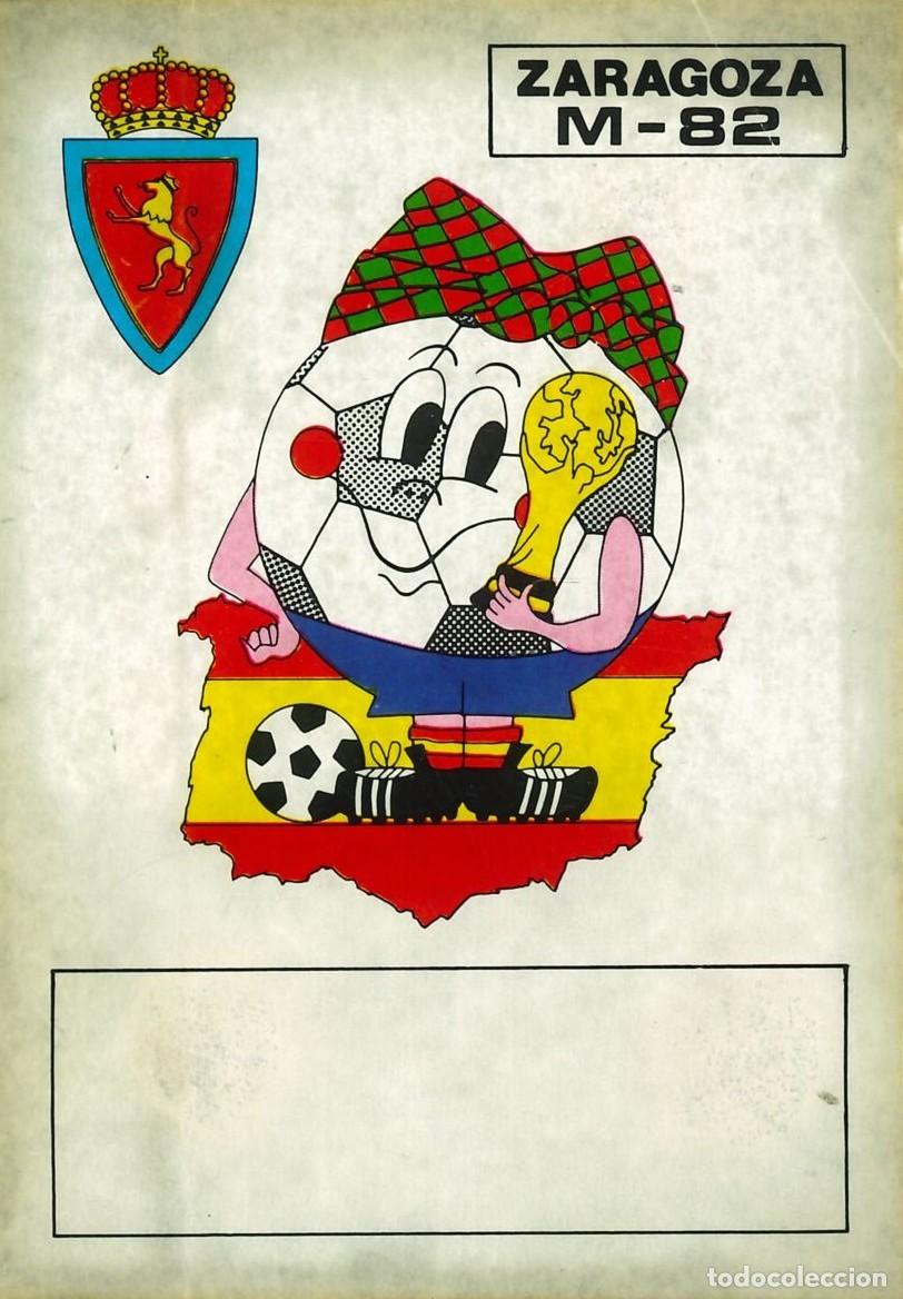 Pegatinas de colecci&oacute;n: PEGATINA - ADHESIVO - FUTBOL - REAL ZARAGOZA - MUNDIAL 82 - NARANJITO (SIN TRASERA)