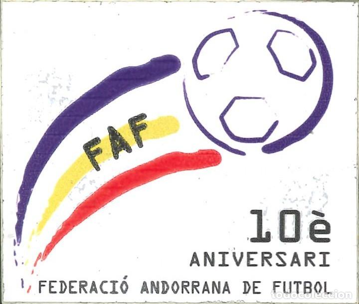 Pegatinas de colecci&oacute;n: PEGATINA - ADHESIVO - FUTBOL - SELECCIONES INTERNACIONALES - ANDORRA - FEDERACION ANDORRANA FUTBOL