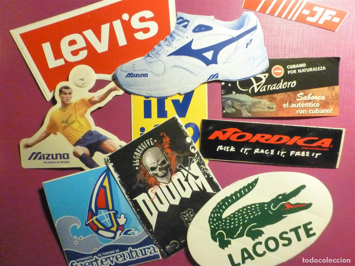 Pegatinas de colecci&oacute;n: Lote 10 Pegatinas - Adhesivos - Stikers Diferentes - Variadas - Deportes, Ropa - Mizuno
