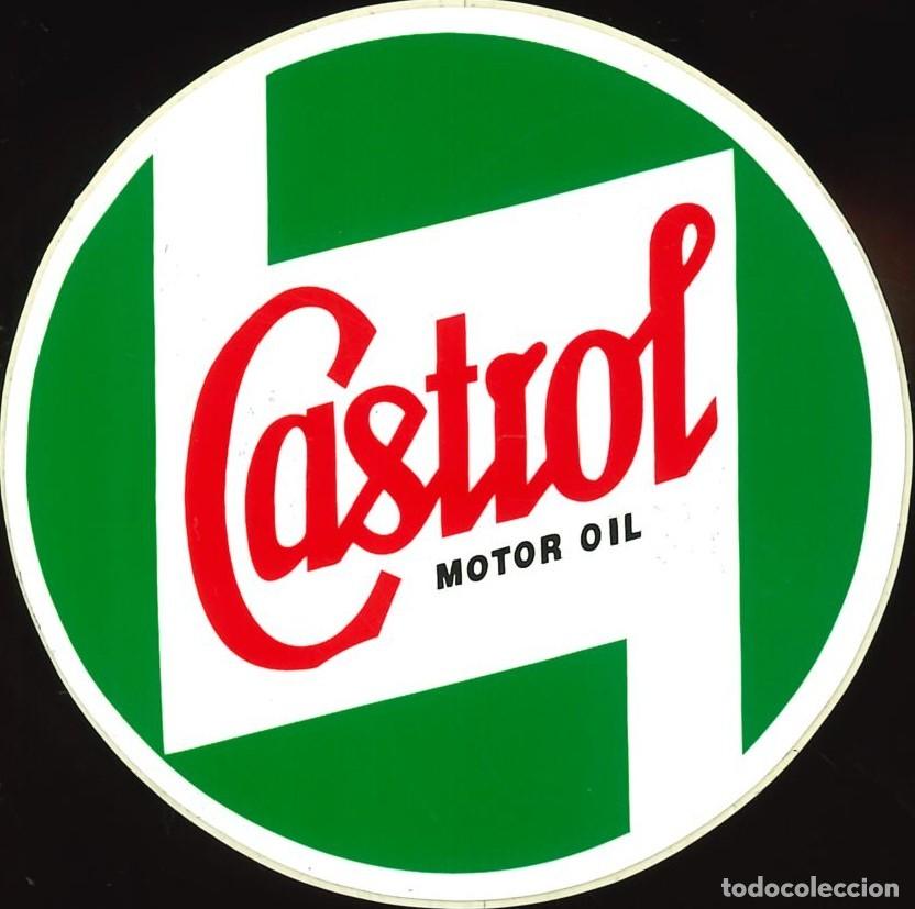 Pegatinas de colecci&oacute;n: PEGATINA - ADHESIVO - GASOILEOS - ACEITES - BUTANO - CASTROL - MOTOR OIL (7)